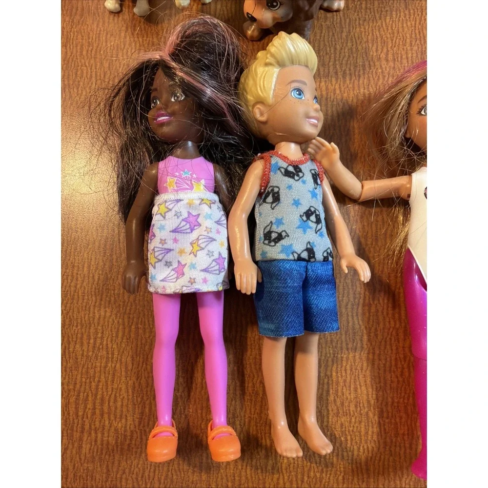 Barbie Mattel Dog, Puppies, Chelsea & 5